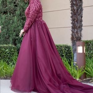 Beautiful custom made engagement dress